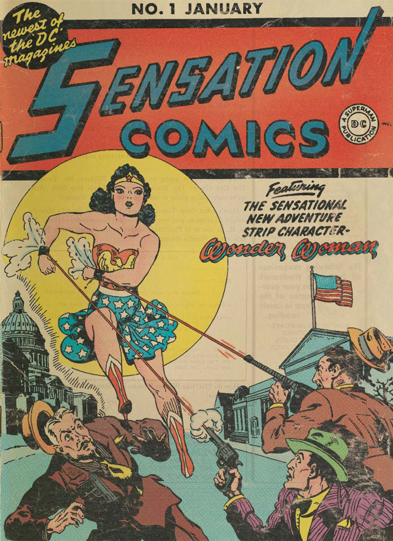 Sensation Comics (1942-1952) #1