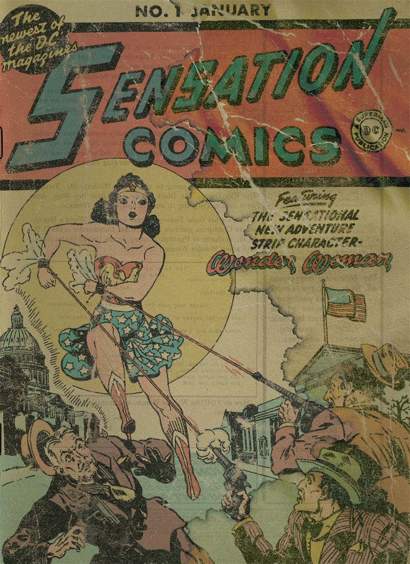 Sensation Comics (1942-1952) #1