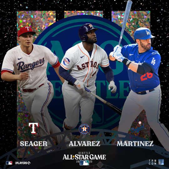 2023 All-Star Tricon Seager Alvarez Martinez