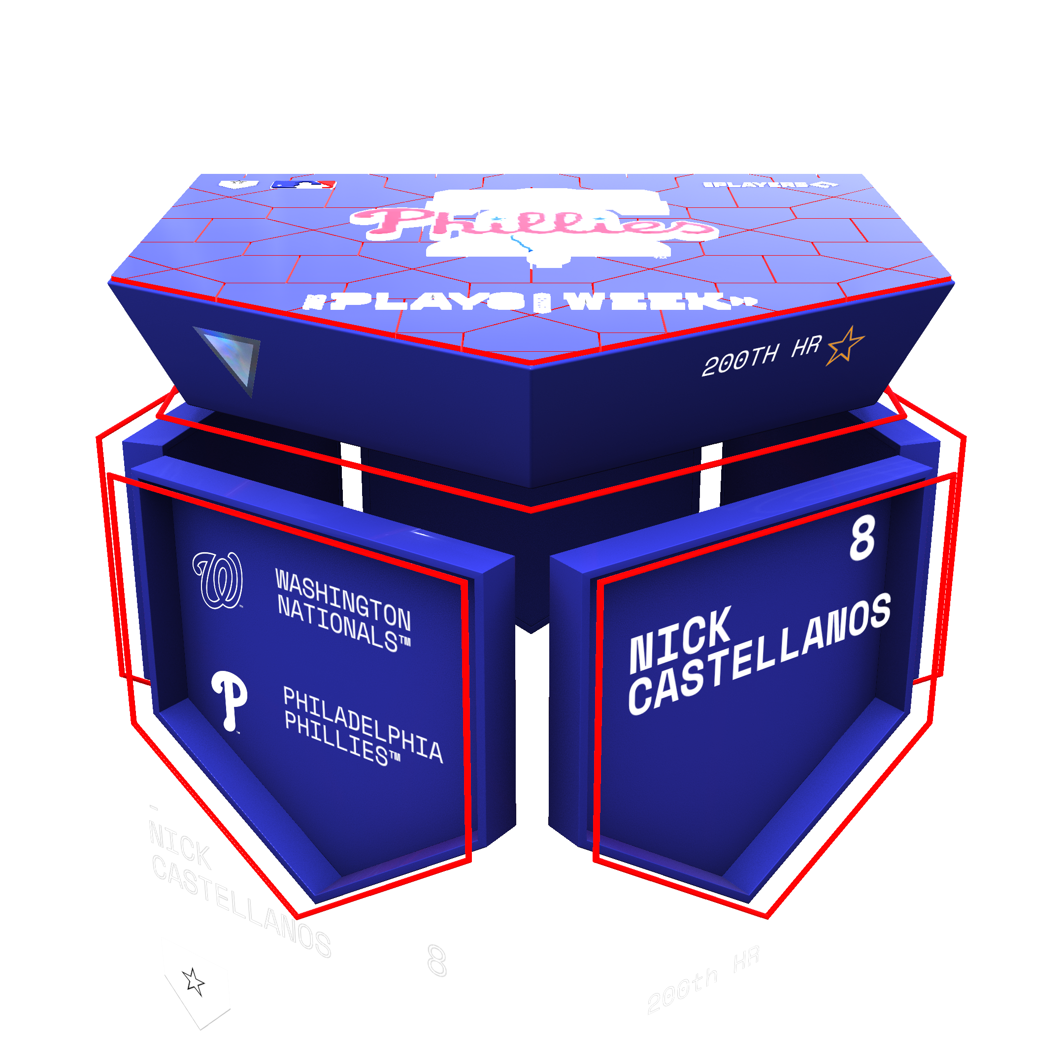 Nick Castellanos hits 200th career home run- 8/9/23