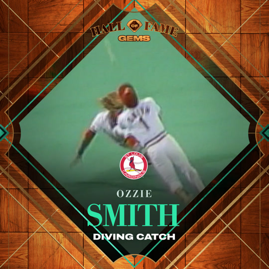 Ozzie Smith - Diving Catch