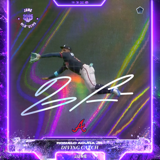 Ronald Acuna Jr. - Diving Catch