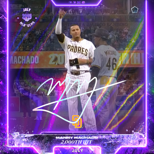 Manny Machado - 2,000th Hit