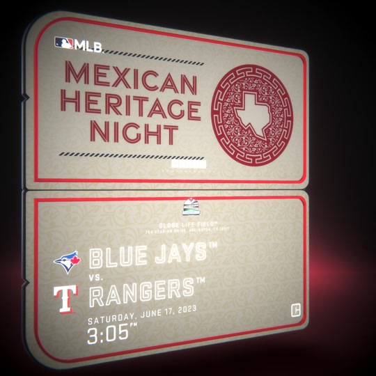 2023 Rangers Mexican Heritage Theme Night