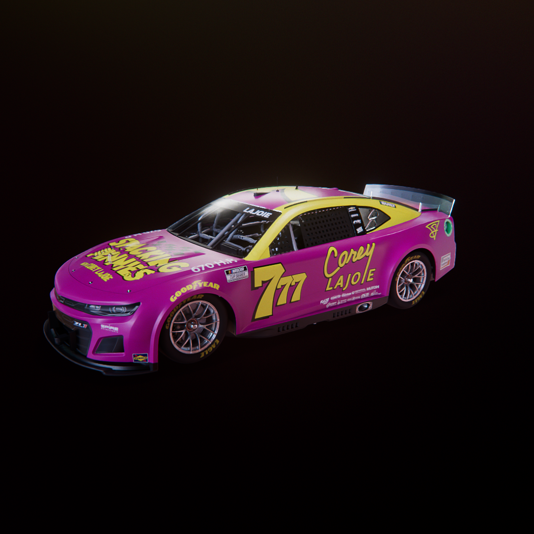#7 Corey LaJoie 2022 Digi-Cast Throwback