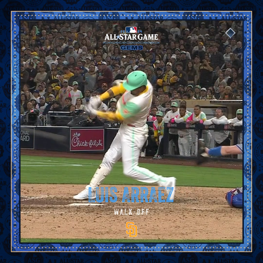 Luis Arraez - Walk-Off
