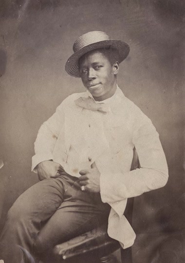 Hulton Archive: Young Man In Boater (1890)
