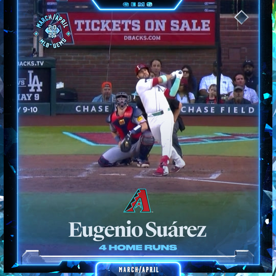 Eugenio Suarez - 4 Home Run Game