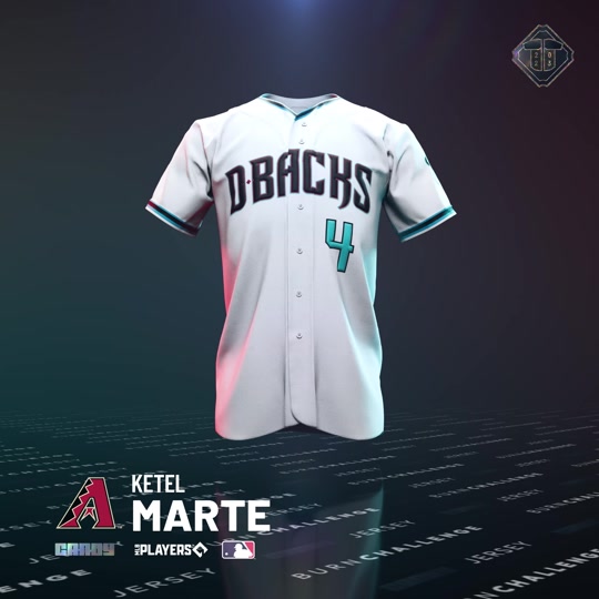 2023 MLB Jerseys - Arizona Diamondbacks: Ketel Marte 