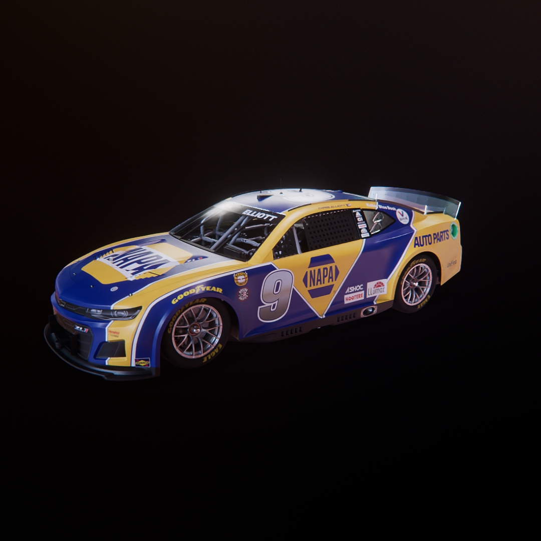 #9 Chase Elliott 2022 Digi-Cast Throwback
