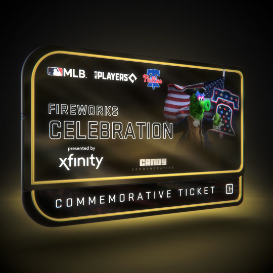 Phillies Fireworks Celebration Night Collectible