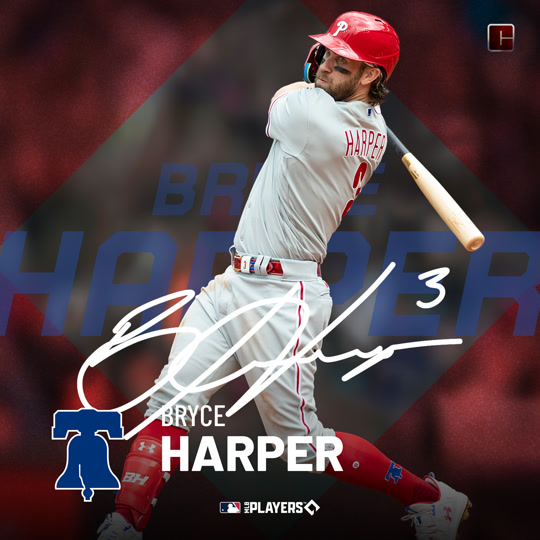 Bryce Harper- Present Insert