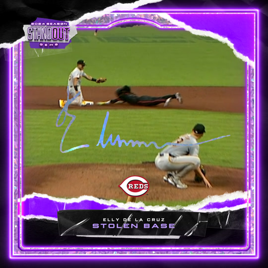 Elly De La Cruz - Stolen Base - 100th career
