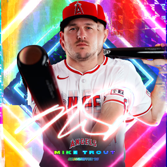 2025 Showstopper ICONs Chaser - Mike Trout