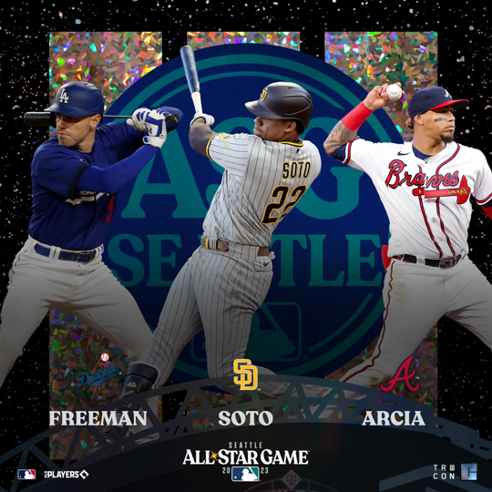 2023 All-Star Tricon Freeman Soto Arcia