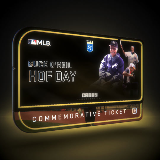 Buck O'Neil Hall of Fame Day Collectible