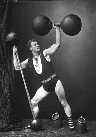 London Stereoscopic Company: Strong Man (1890)