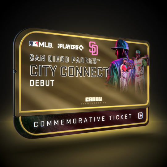 Padres City Connect Debut Night Collectible