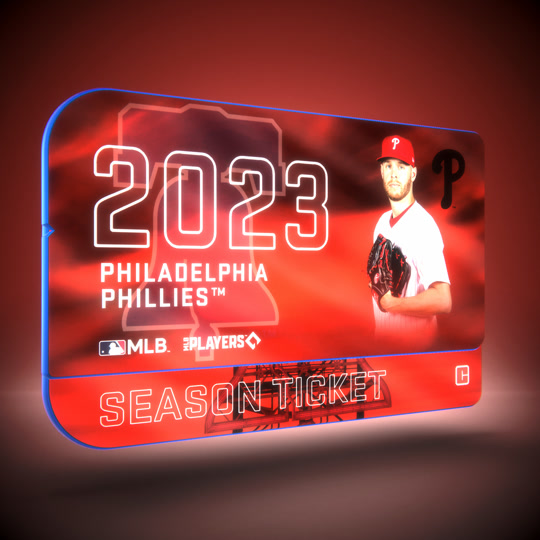 2023 Philadelphia Phillies Season Ticket Collectible