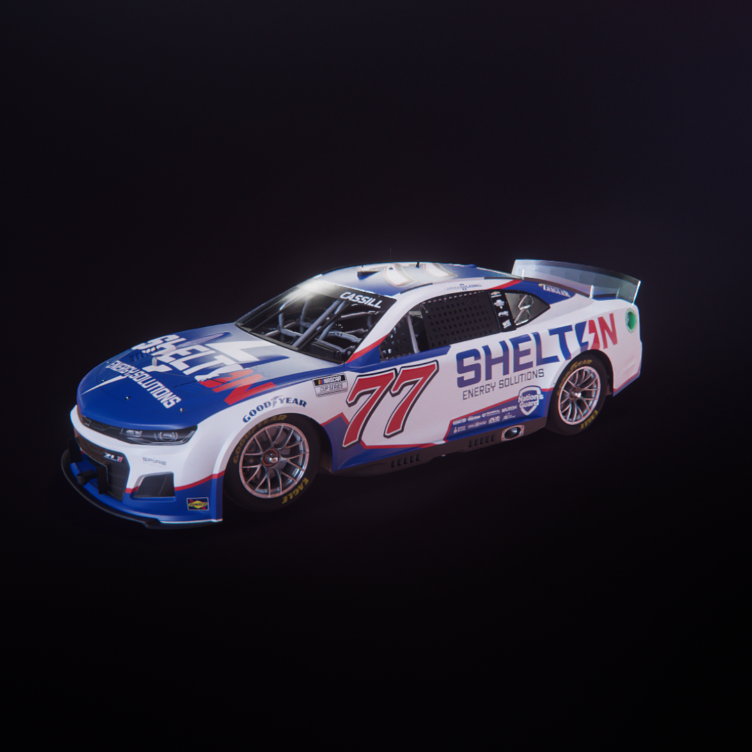#77 Landon Cassill 2022 Digi-Cast Shelton