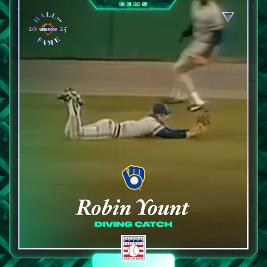 Robin Yount - Diving Catch