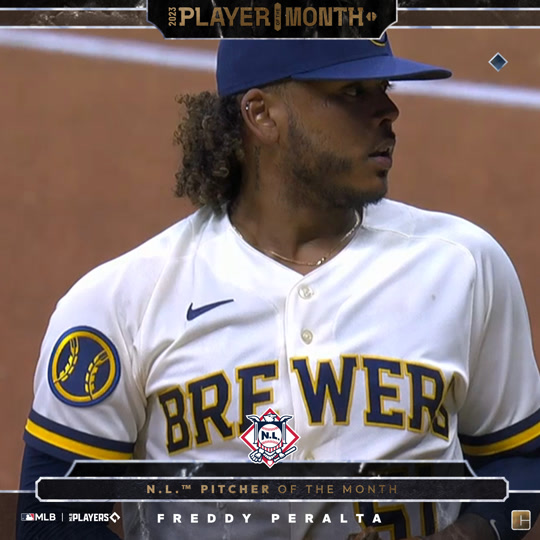 Freddy Peralta - NL Pitcher of the Month (August)