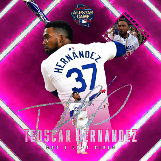 Teoscar Hernández - Home Run Derby Kings Insert