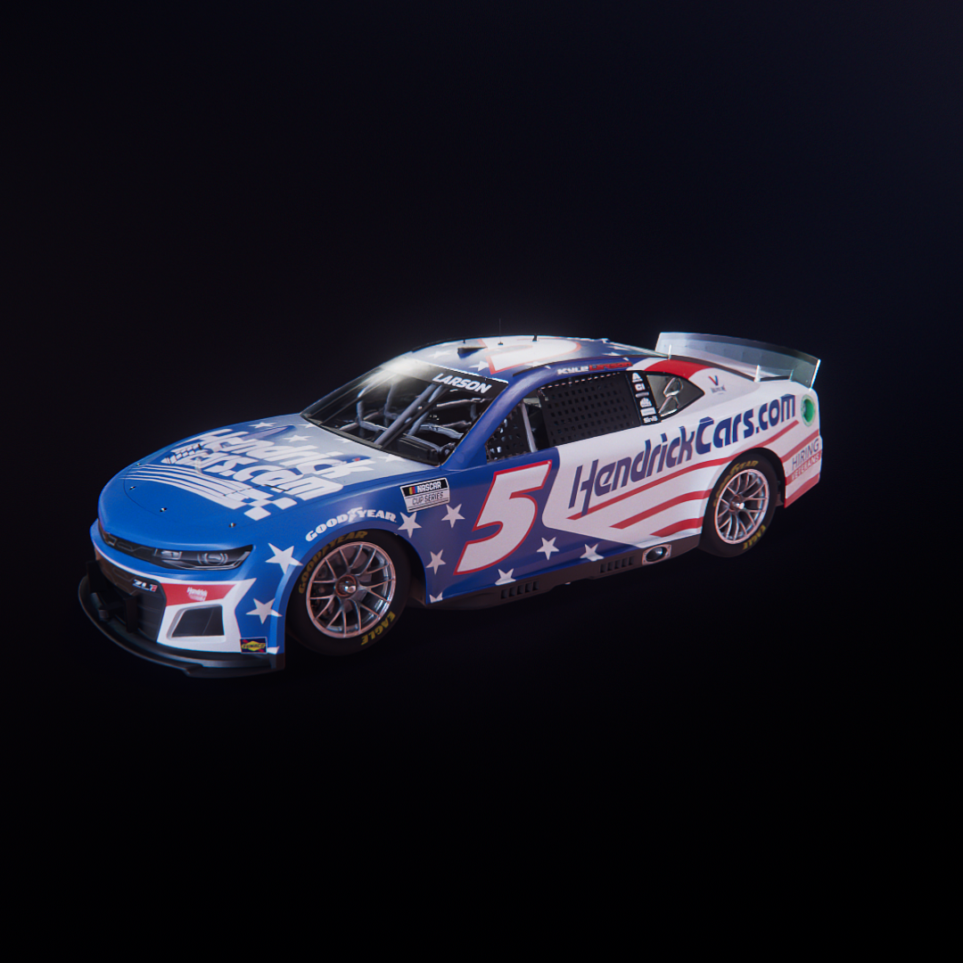 #5 Kyle Larson 2022 Digi-Cast Patriotic