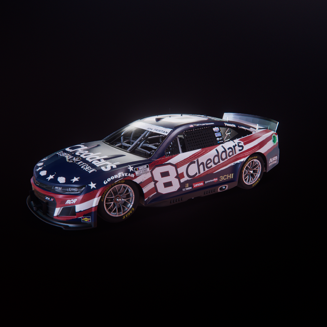 #8 Tyler Reddick 2022 Digi-Cast Cheddars