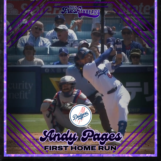 Andy Pages - First Home Run