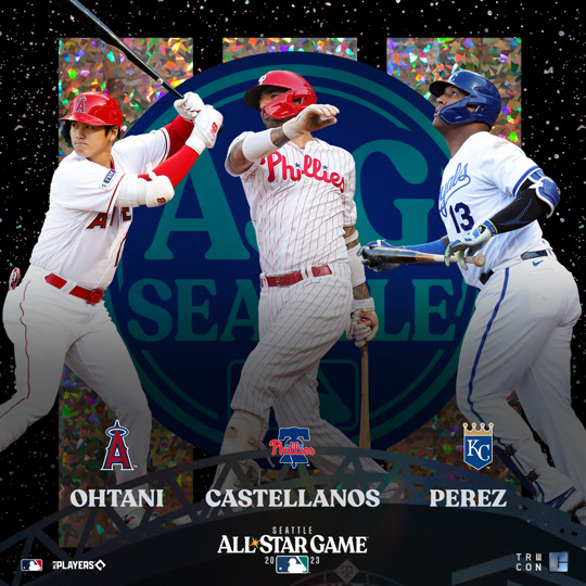 2023 All-Star Tricon Ohtani Castellanos Perez