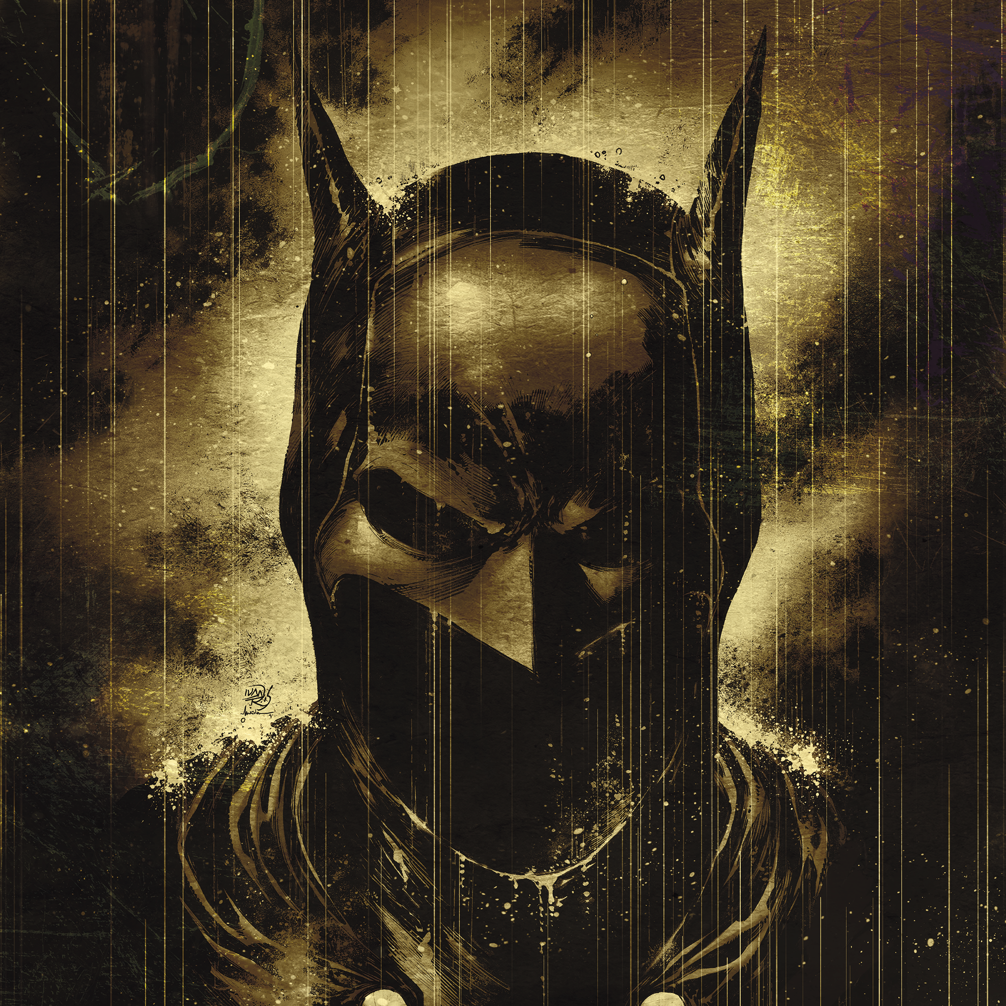 Bat Cowl - Ivan Reis