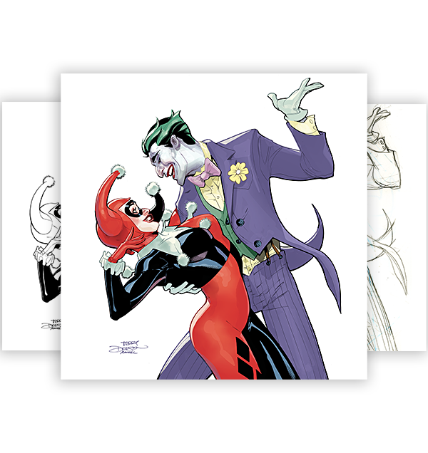 Terry Dodson - Harley Quinn and The Joker: Epic Artist Editions