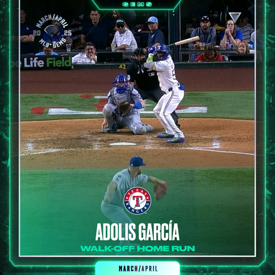 Adolis Garcia - Walk-Off HR