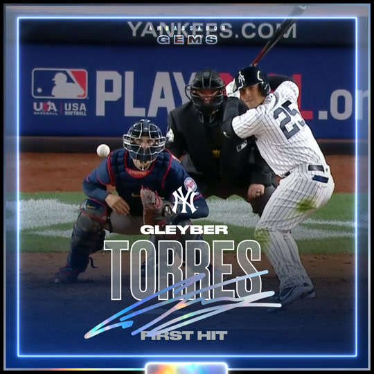 Gleyber Torres - First Hit