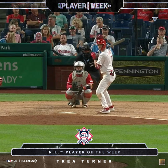 Trea Turner - NL Player of the Week (September)