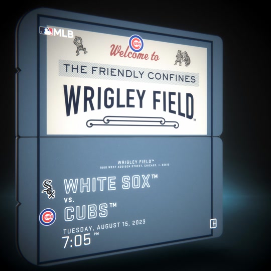 2023 Cubs Crosstown Series Ticket Collectible