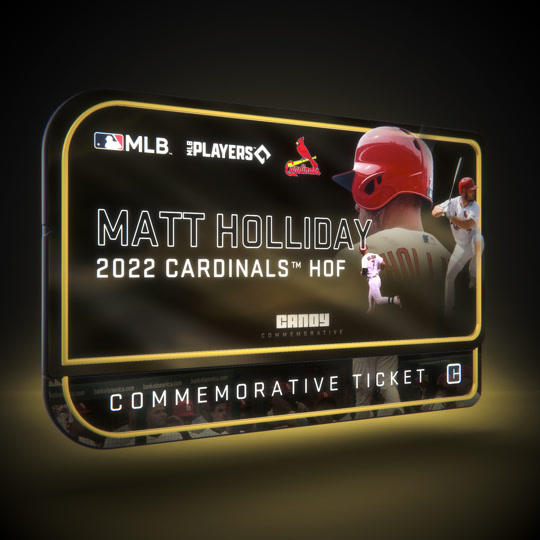 2022 Cardinals Hall of Fame Induction Night Collectible