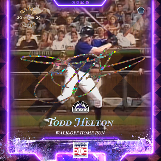 Todd Helton - Walk-Off Home Run