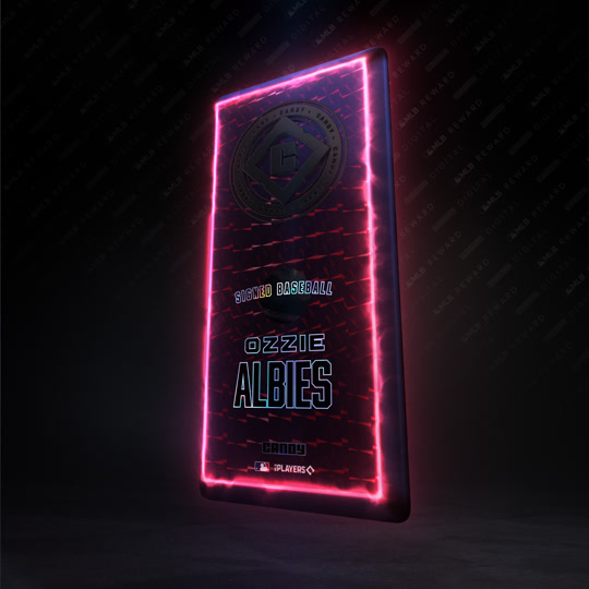 2025 Signed Baseball Giveaway Entry Pass - Ozzie Albies