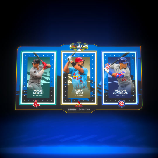 2022 Tricon Devers Pujols Contreras