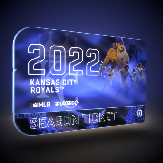 2022 Kansas City Royals Season Ticket Collectible