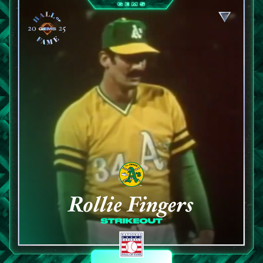 Rollie Fingers - Strikeout