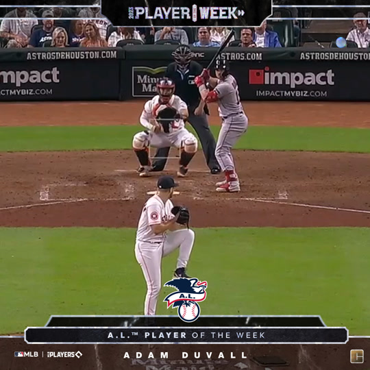Adam Duvall - AL Player of the Week (August)