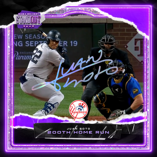 Juan Soto - 200th Home Run
