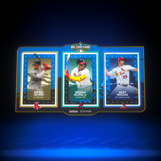 2022 Tricon Devers Acuña Jr. Mikolas