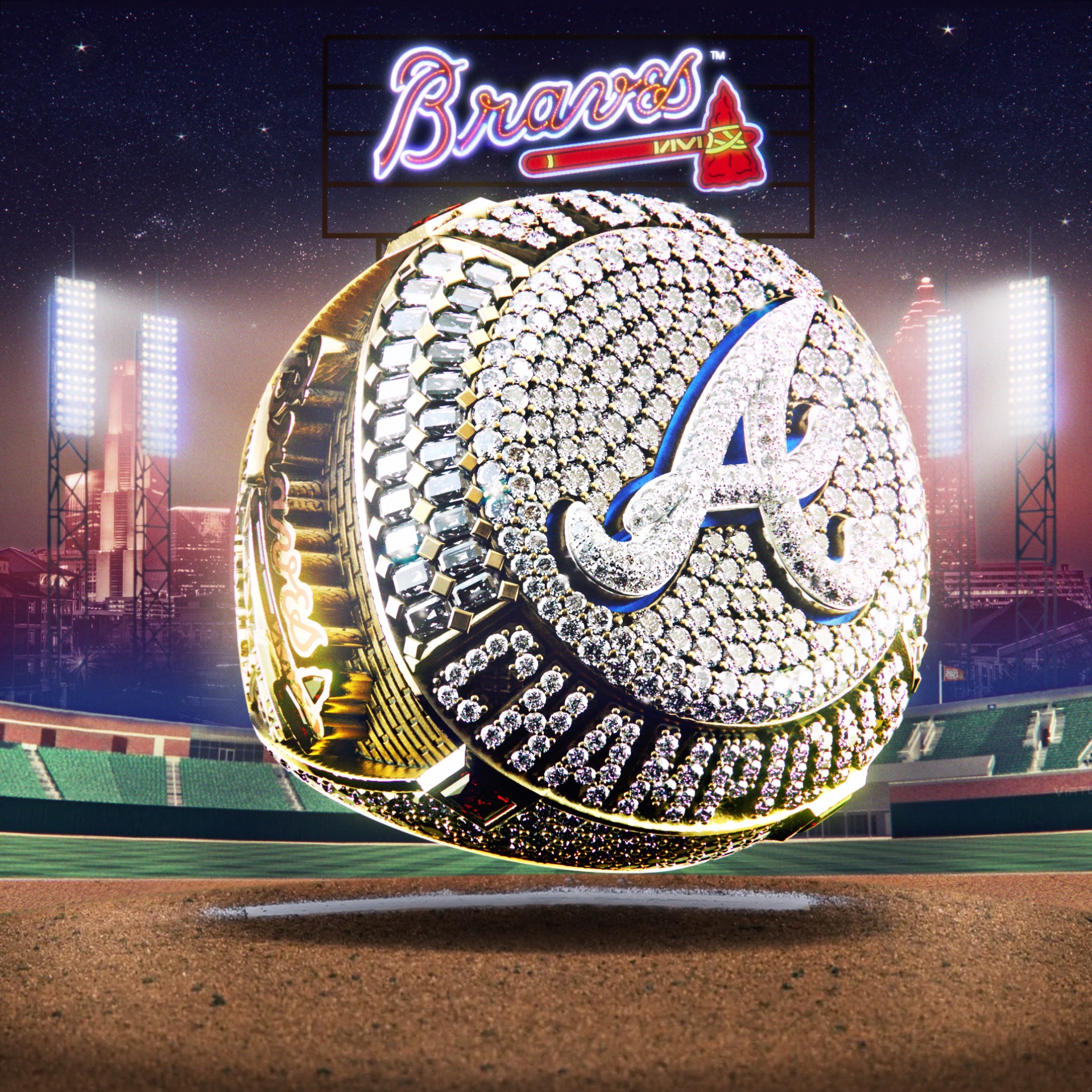2021 Braves World Series Ring
