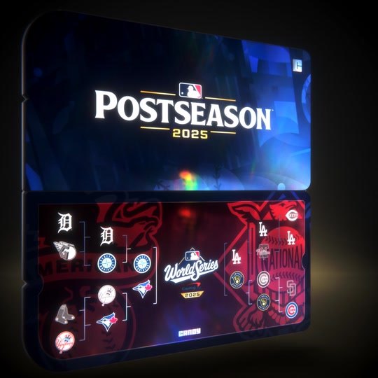 2025 MLB Postseason Commemorative Ticket