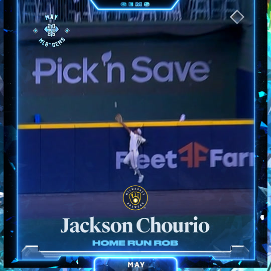 Jackson Chourio - Home Run Robbery