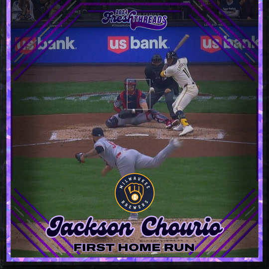 Jackson Chourio - First Home Run